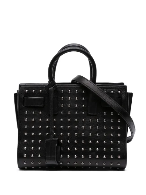 Saint Laurent Pre-Owned 2014 Nano Studded Leather Sac de Jour satchel