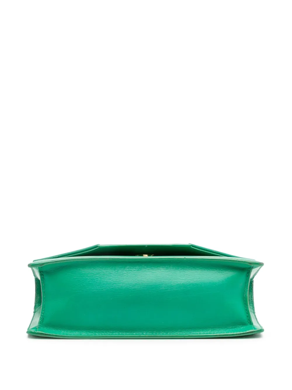 Pre-owned Saint Laurent 2013 Small Leather Betty Crossbody Bag In Green