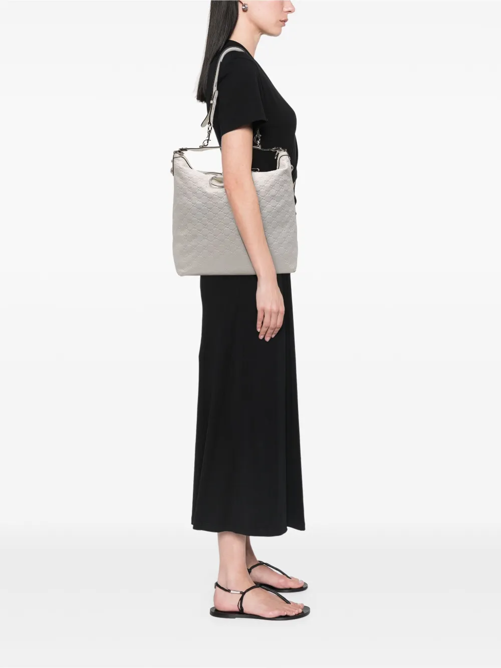 Gucci Pre-Owned 2000-2015 Large Guccissima Icon Bit Hobo satchel | Pre-Owned | Image 2