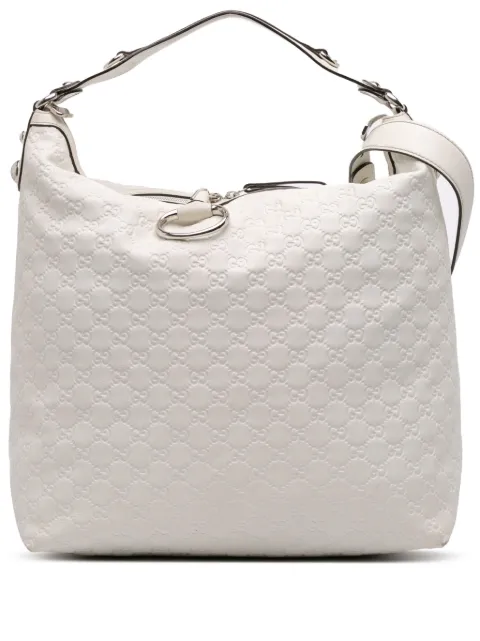Gucci Pre-Owned 2000-2015 Large Guccissima Icon Bit Hobo satchel