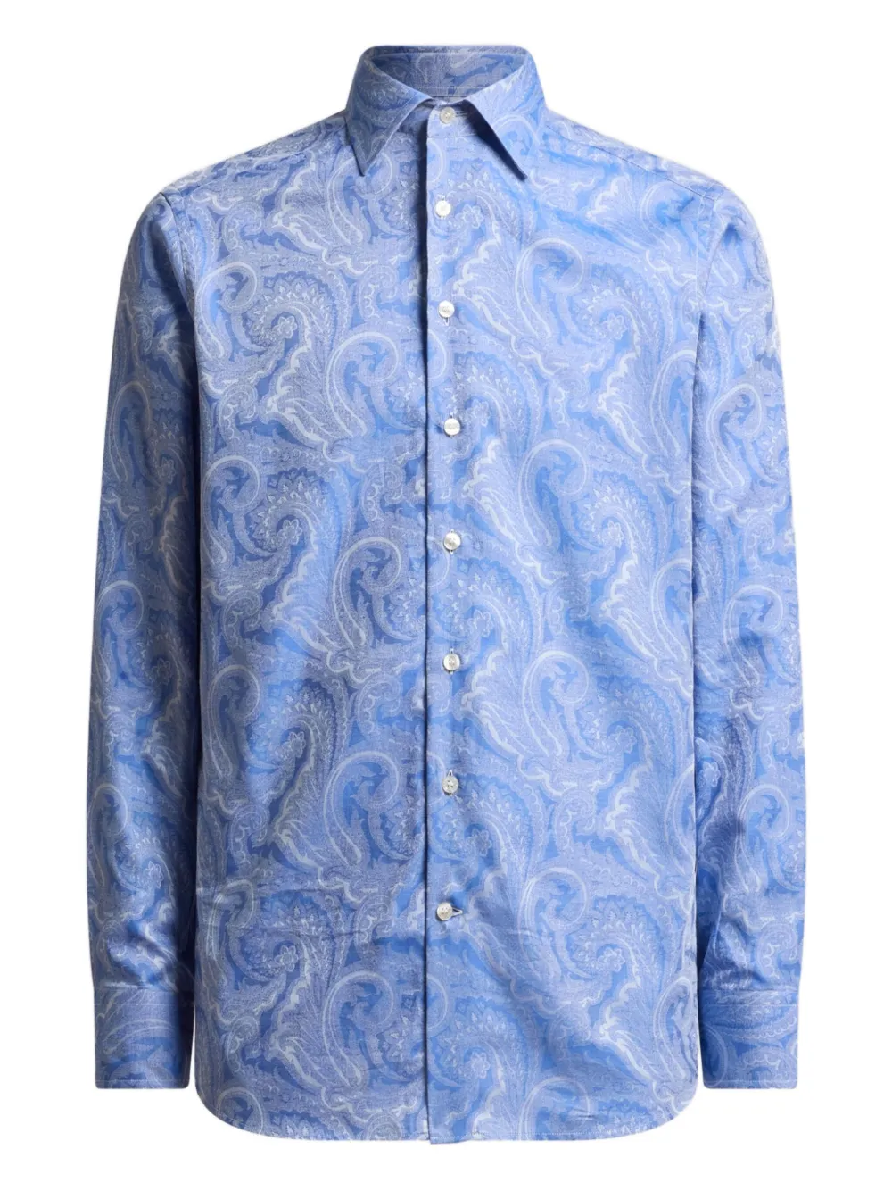 ETRO Camicia con stampa paisley - Blu