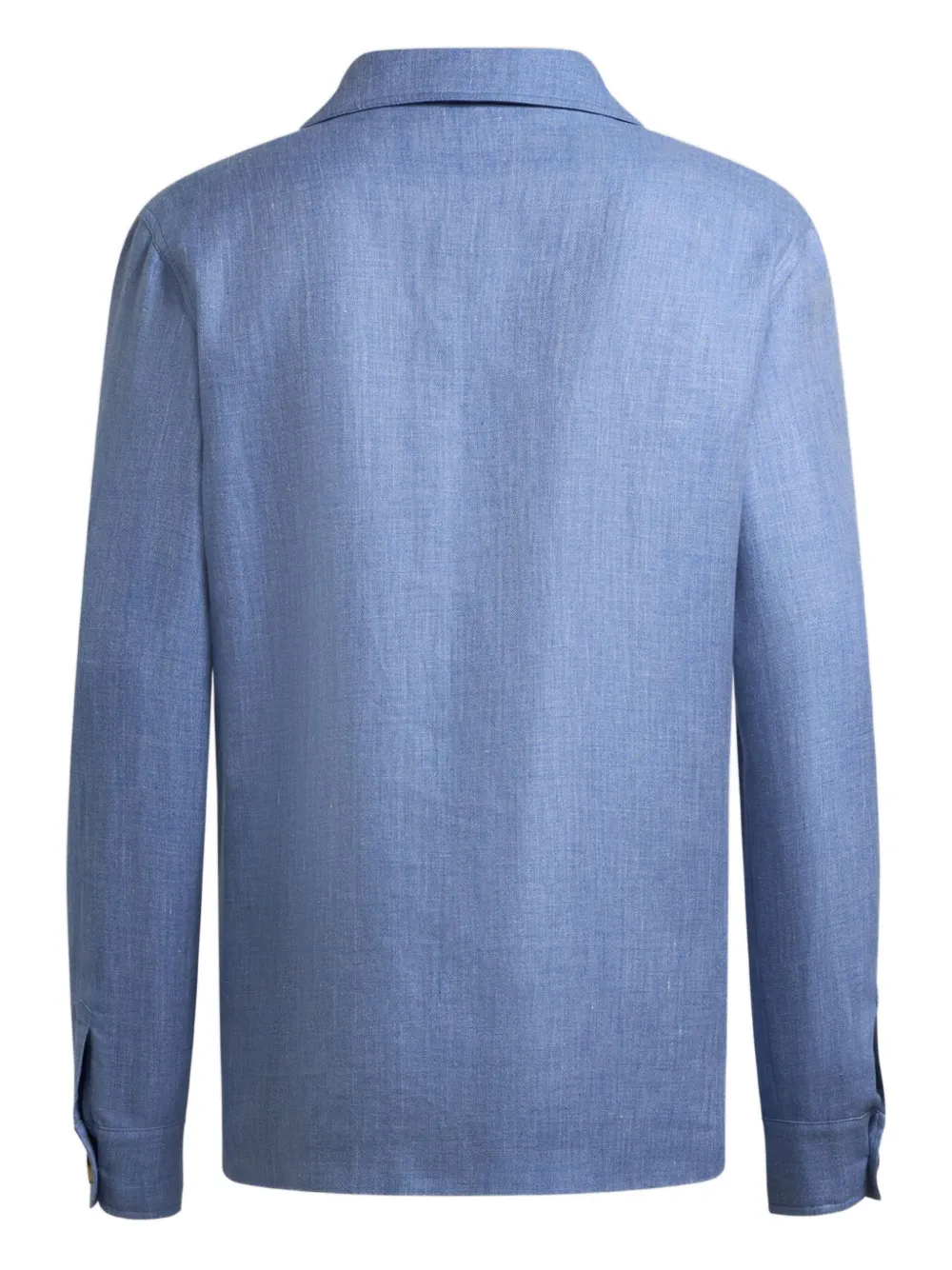 ETRO three-button patch-pocket linen jacket | Blazers | Image 2