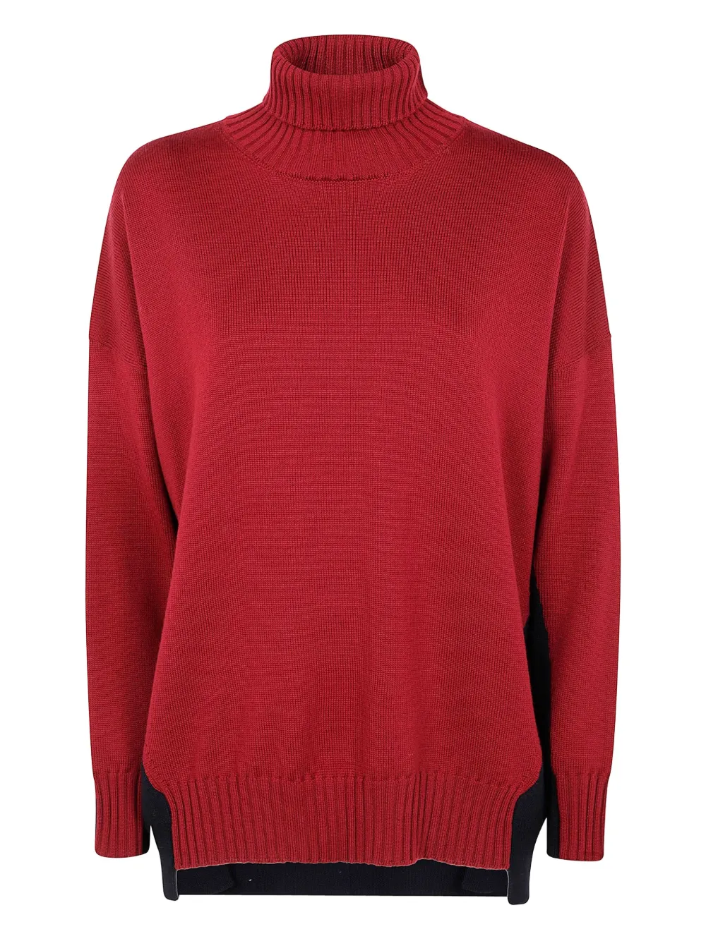 PierAntonioGaspari roll-neck colour-block knitwear - Red