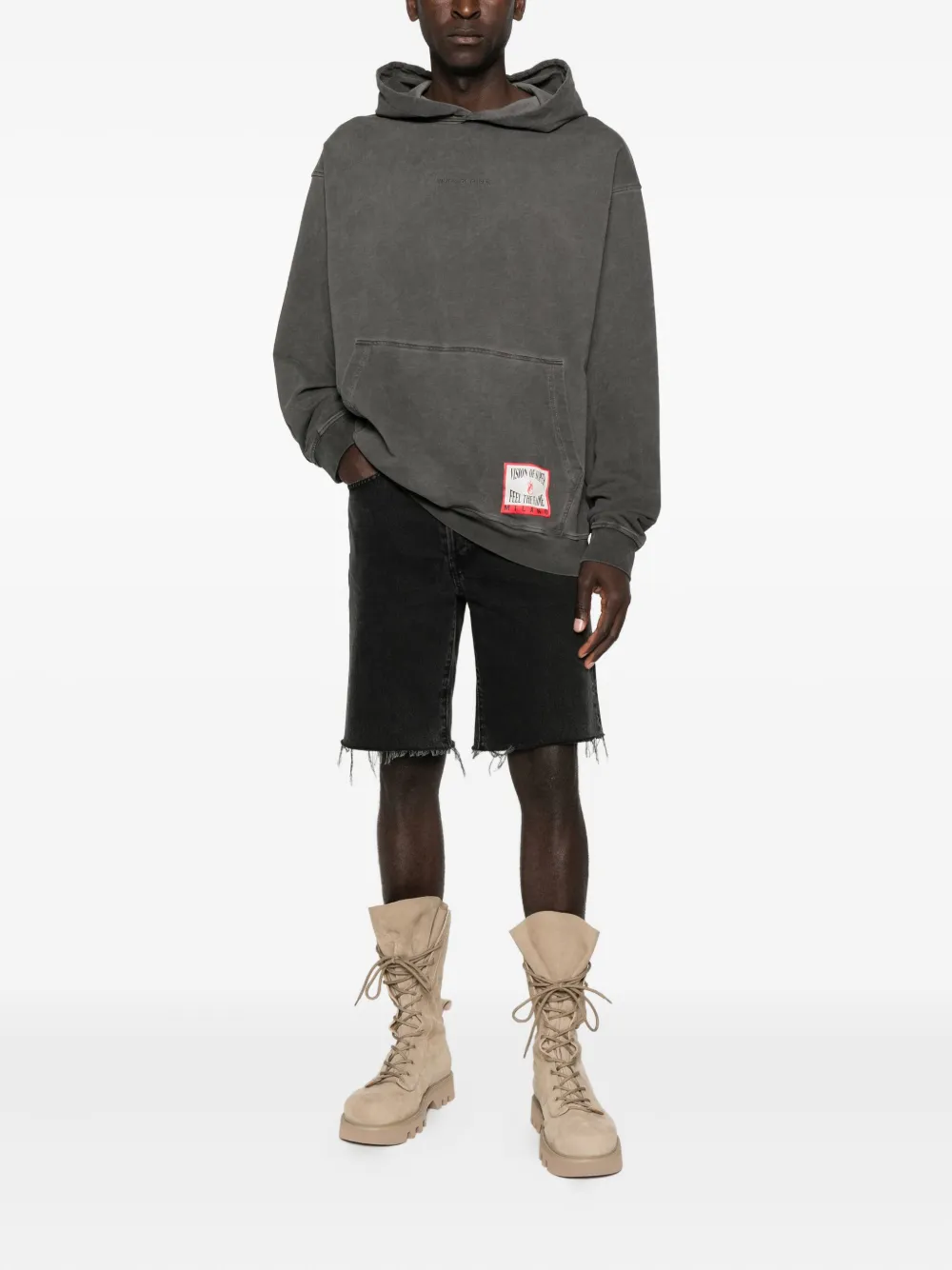 Vision Of Super logo-patch hoodie | Hoodies | Image 2