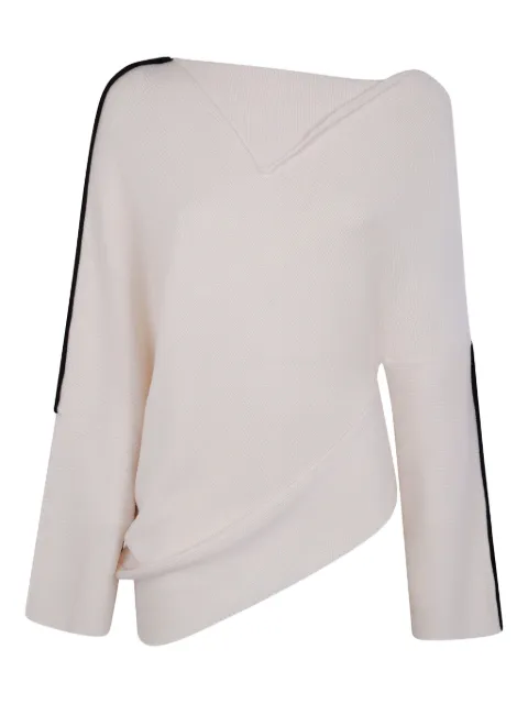 PierAntonioGaspari suéter tejido con motivo de rayas