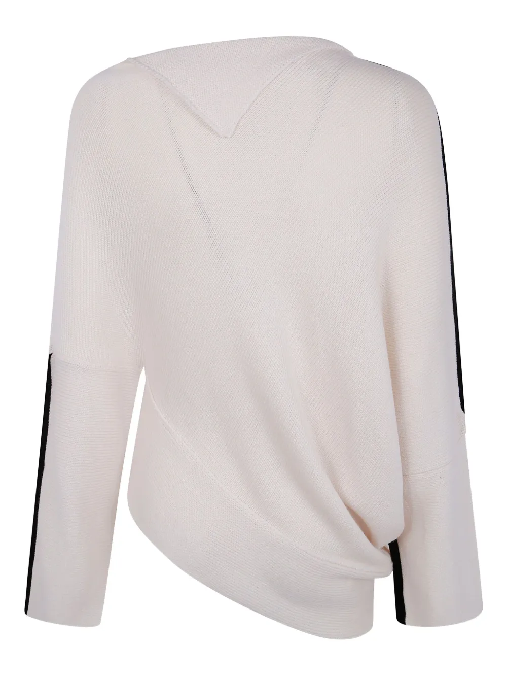 Pierantonio Gaspari Stripe Knit Jumper In White