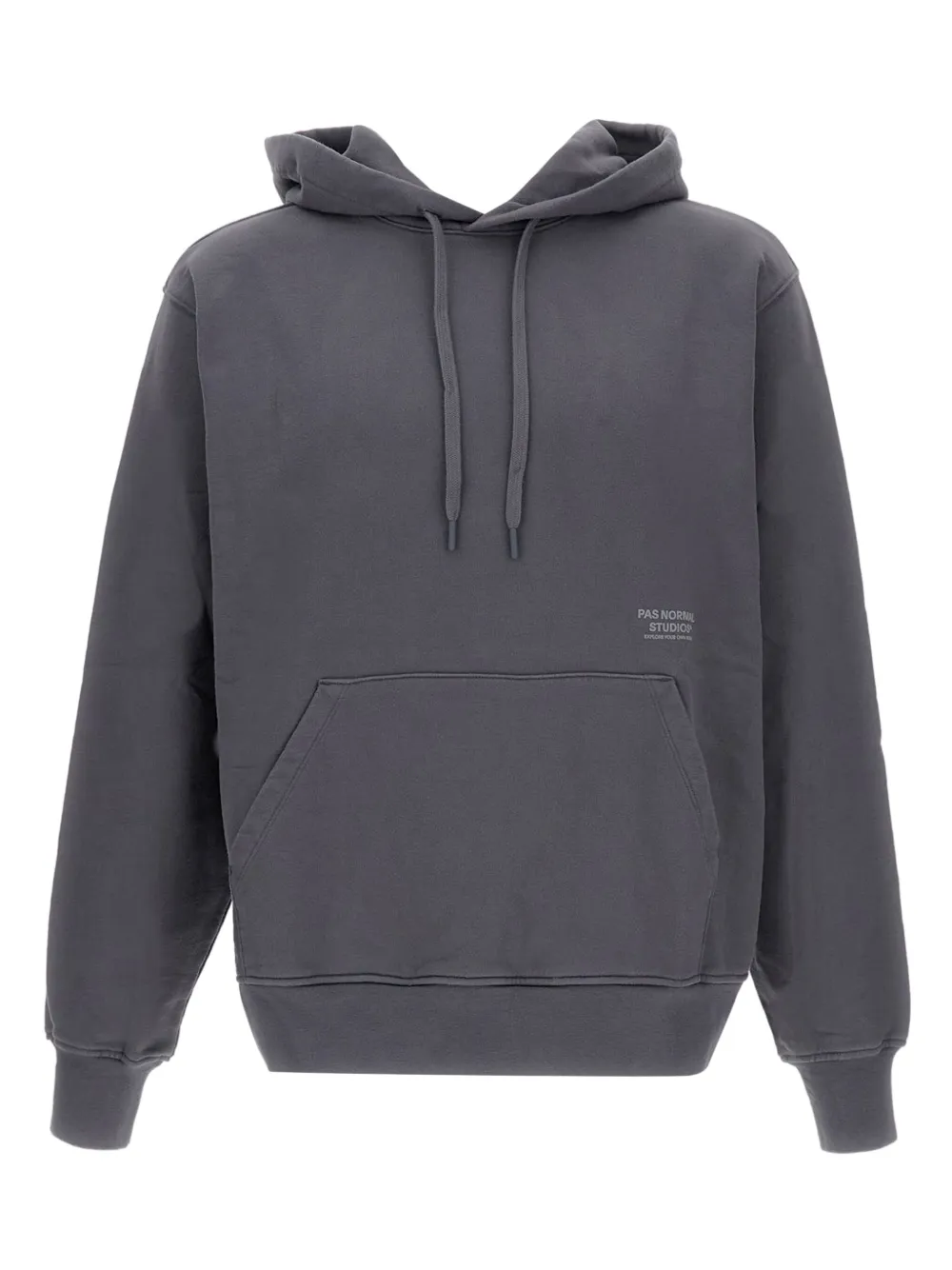 Pas Normal Studios organic cotton hoodie | Grey | Image 1