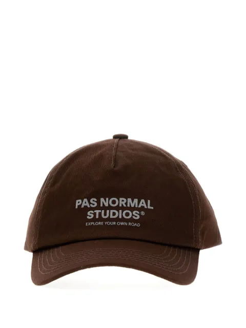 Pas Normal Studios logo-print baseball cap