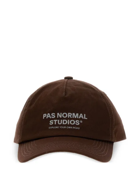 Pas Normal Studios logo-print baseball cap