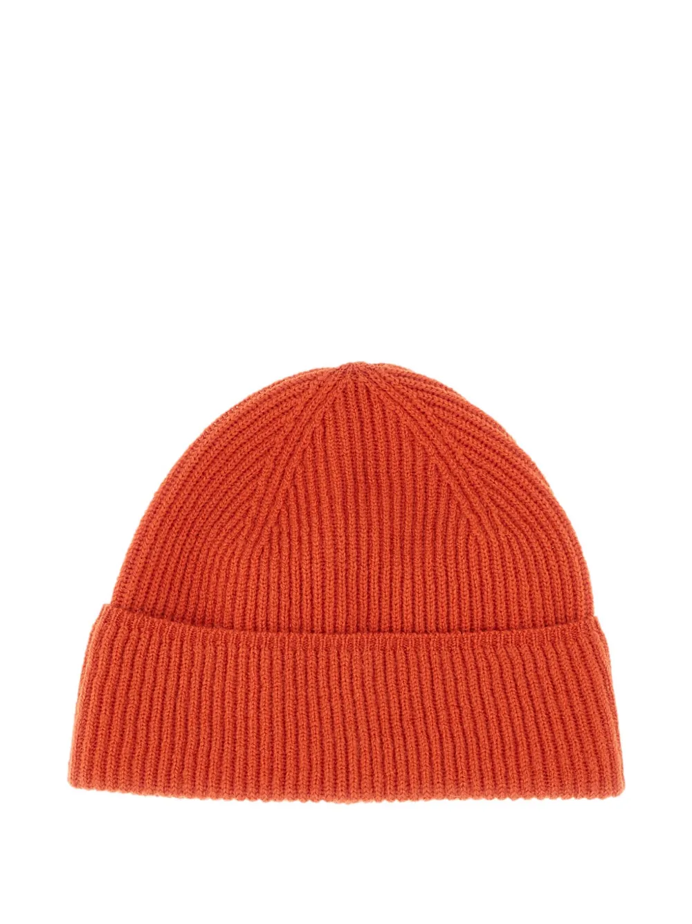 Pas Normal Studios ribbed beanie | Orange | Image 1