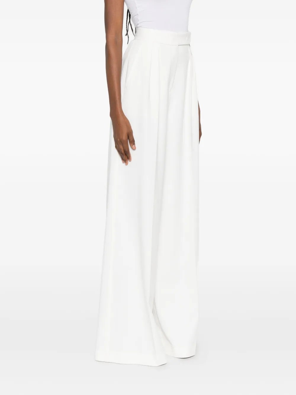 Nissa Pleated Trousers In Pink