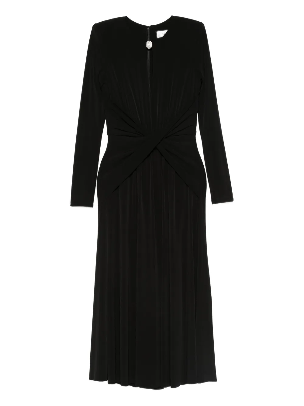 NISSA twisted-detail dress | Black | Image 1