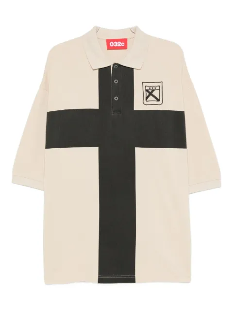 032c Fainting Cross polo shirt