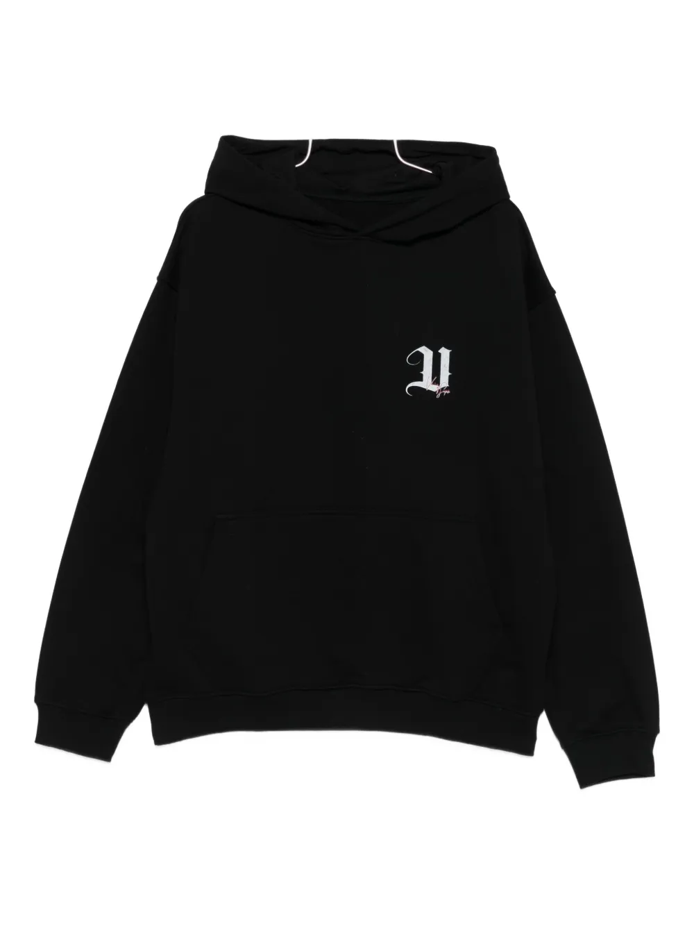 Vision Of Super Angel-print hoodie | Black | Image 1