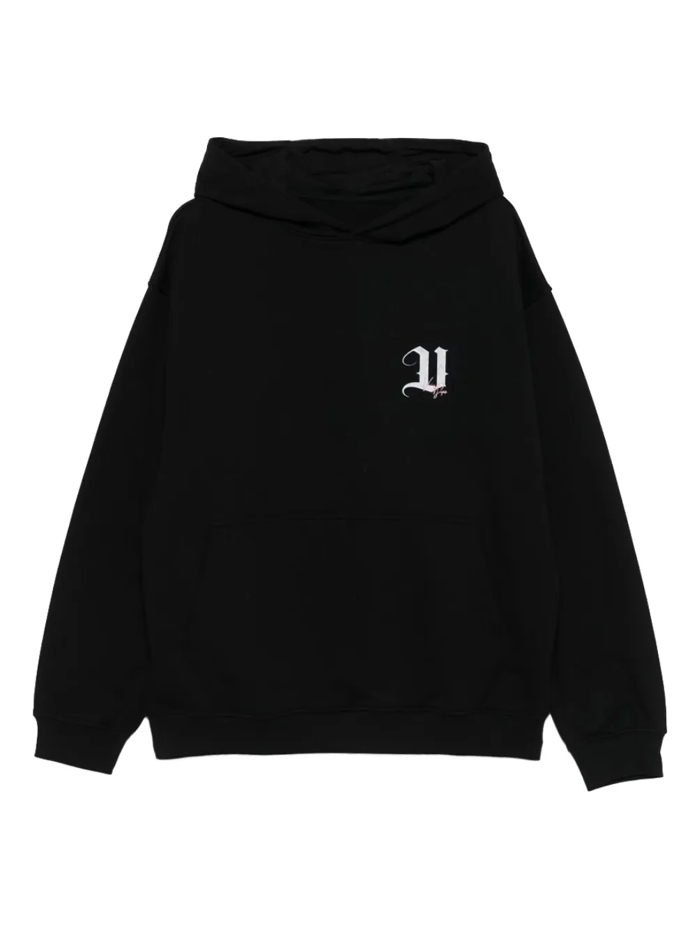 Vision Of Super Angel-print hoodie | Black | Image 1