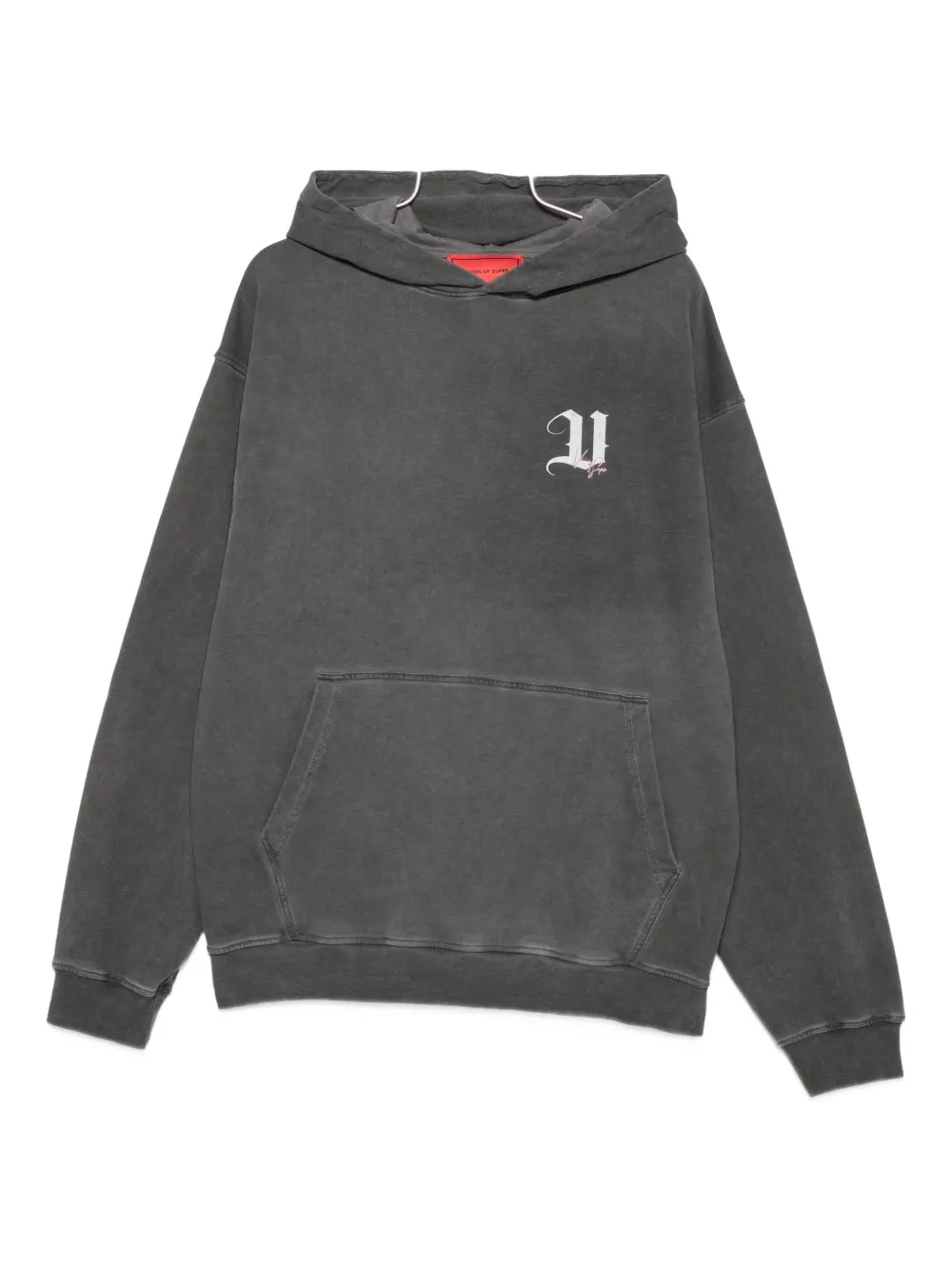 Vision Of Super logo-print hoodie | Grey | Image 1