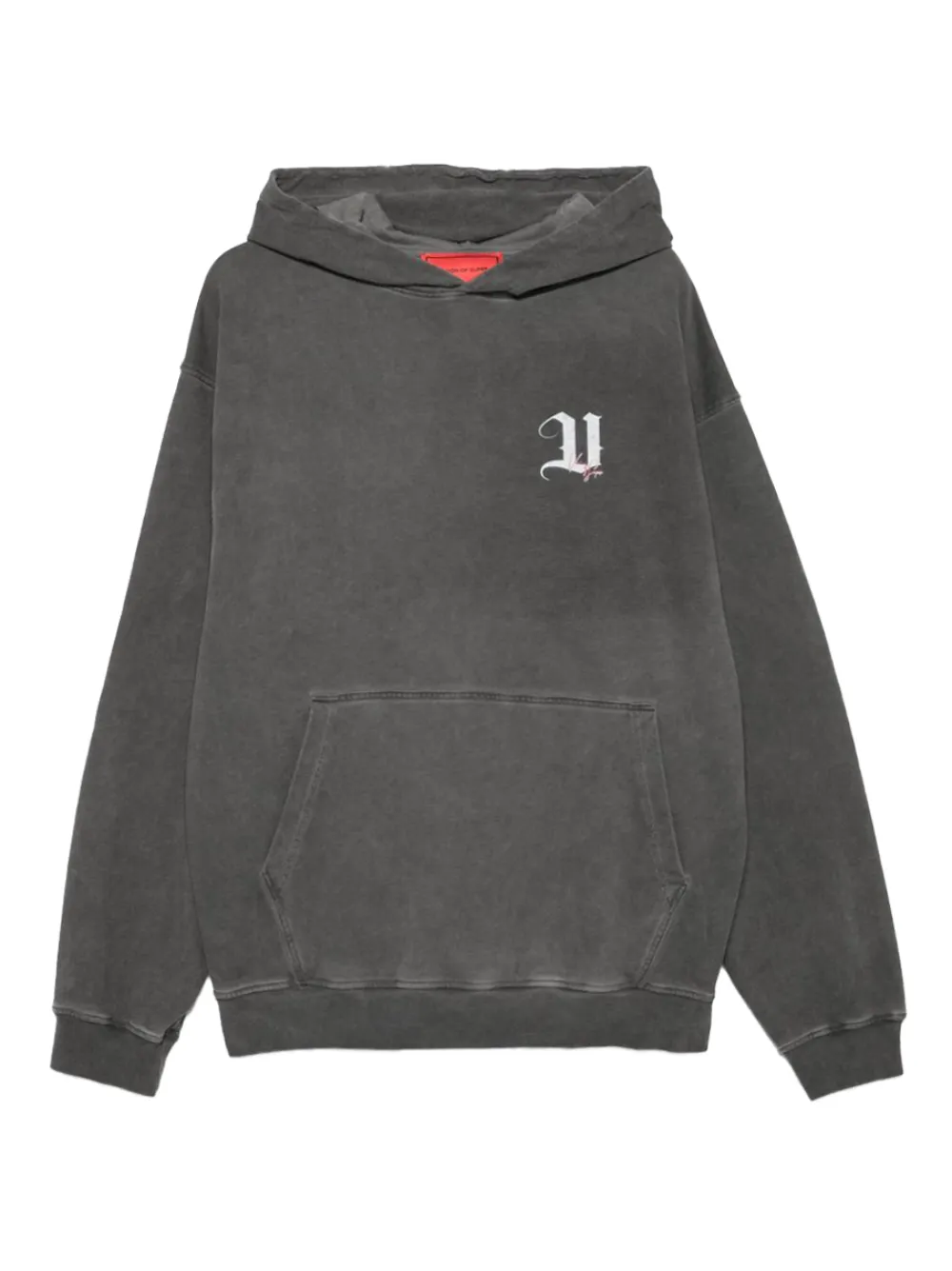 Vision Of Super logo-print hoodie | Grey | Image 1