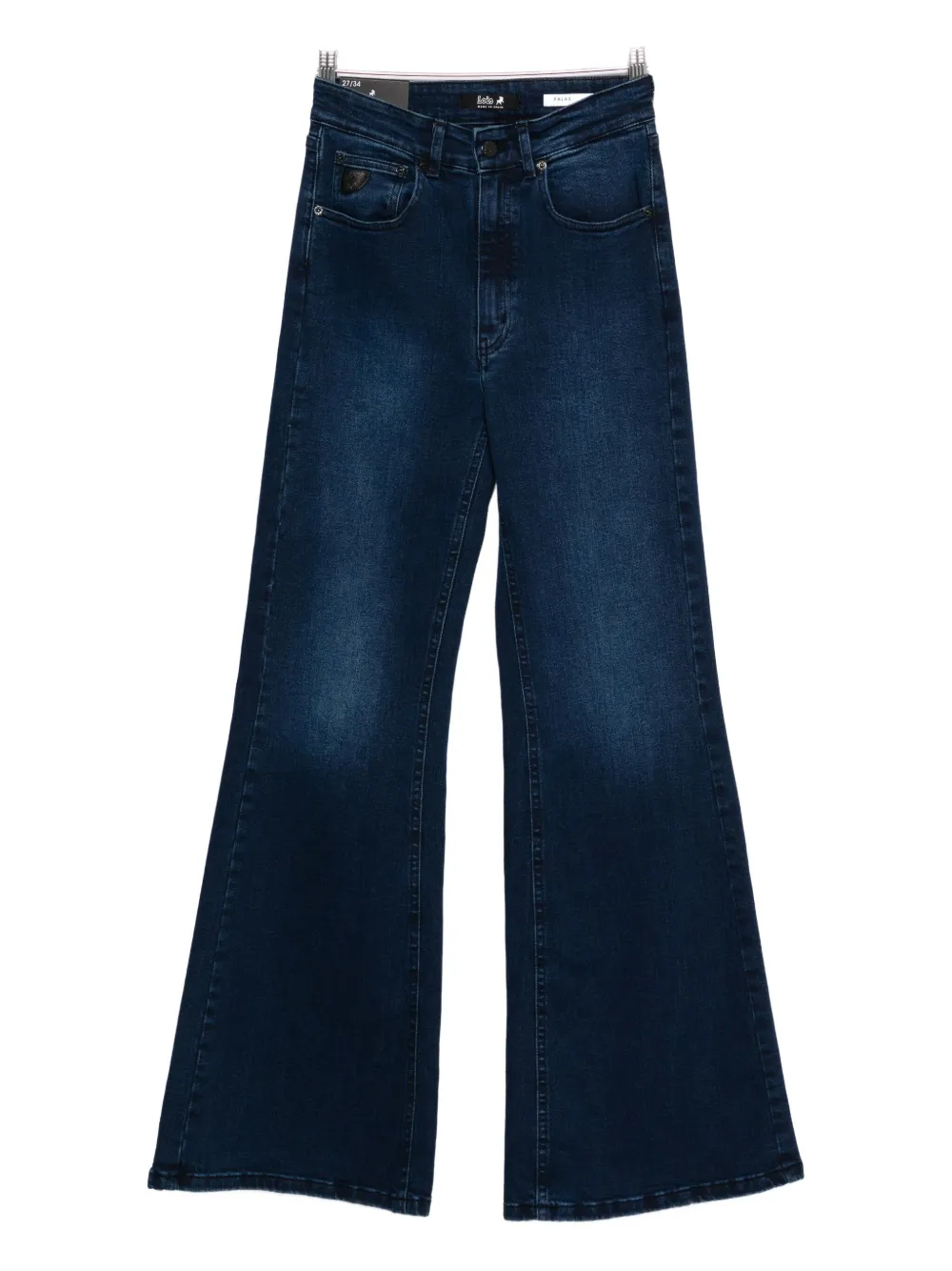 LOIS JEANS high-waisted flared jeans - ブルー LOIS JEANS high-waisted flared jeans - ブルー
