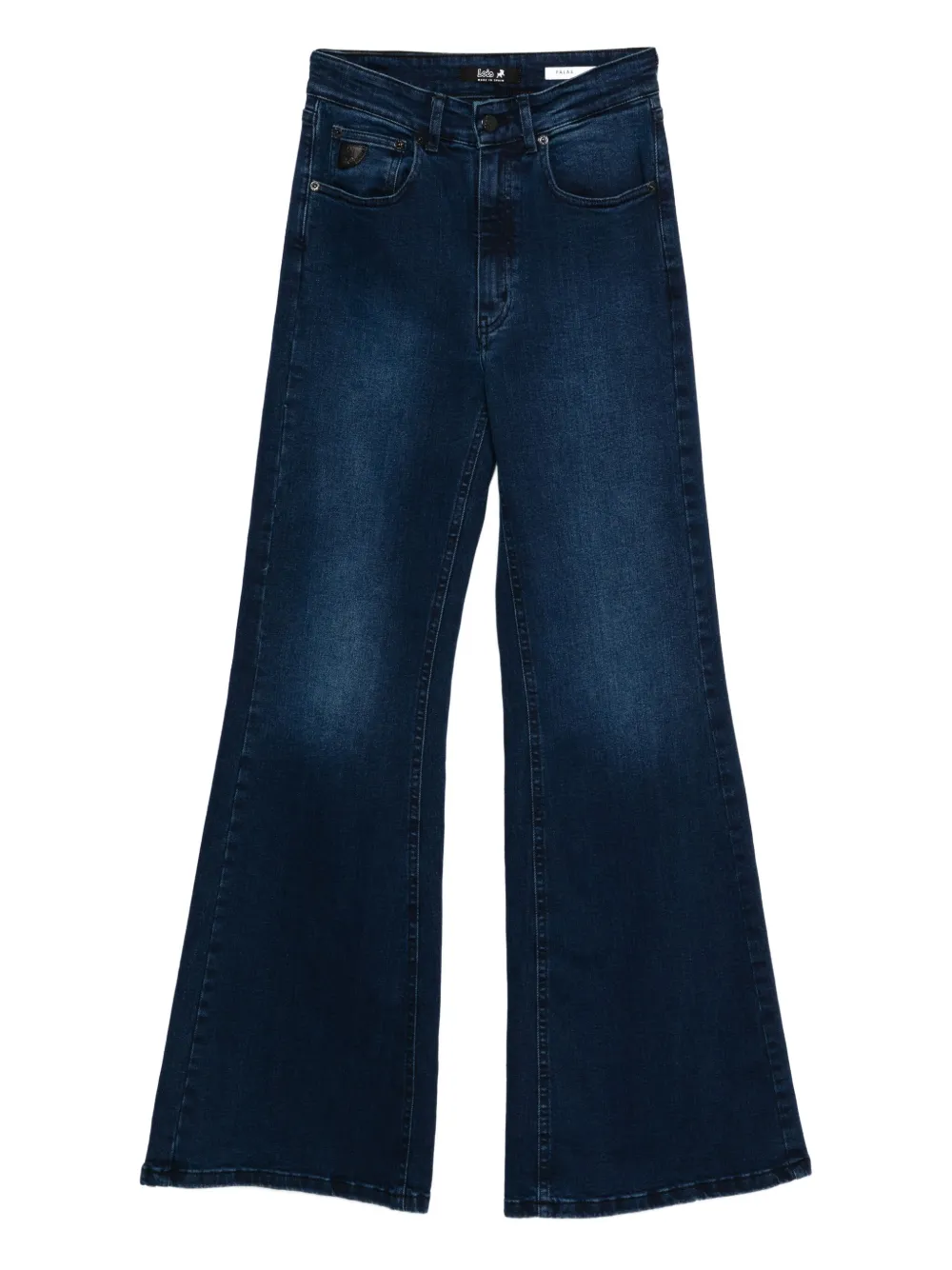 LOIS JEANS high-waisted flared jeans - ブルー LOIS JEANS high-waisted flared jeans - ブルー