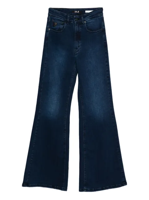 LOIS JEANS  high-waisted flared jeans