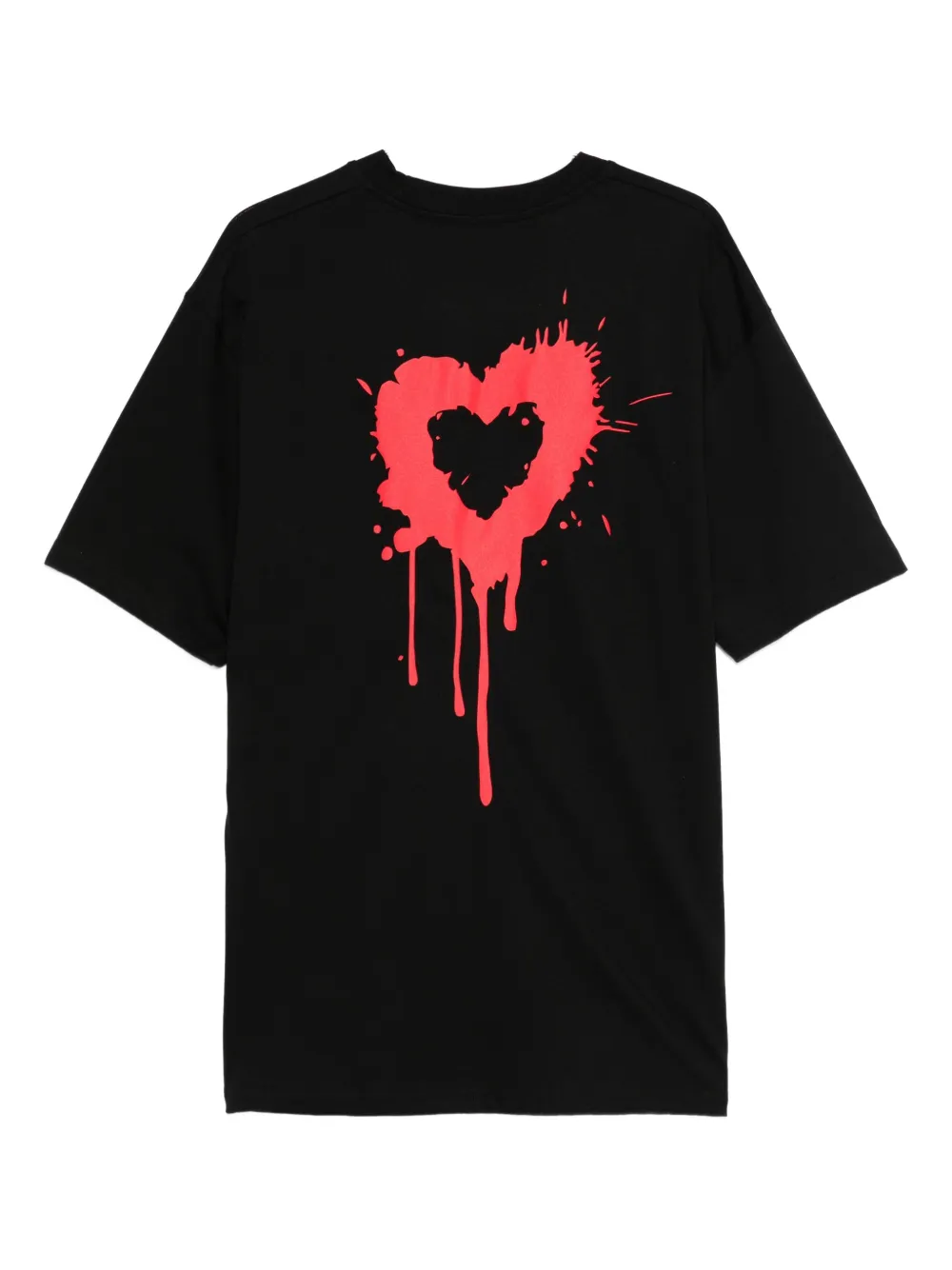 Vision Of Super puff-print T-shirt - Zwart