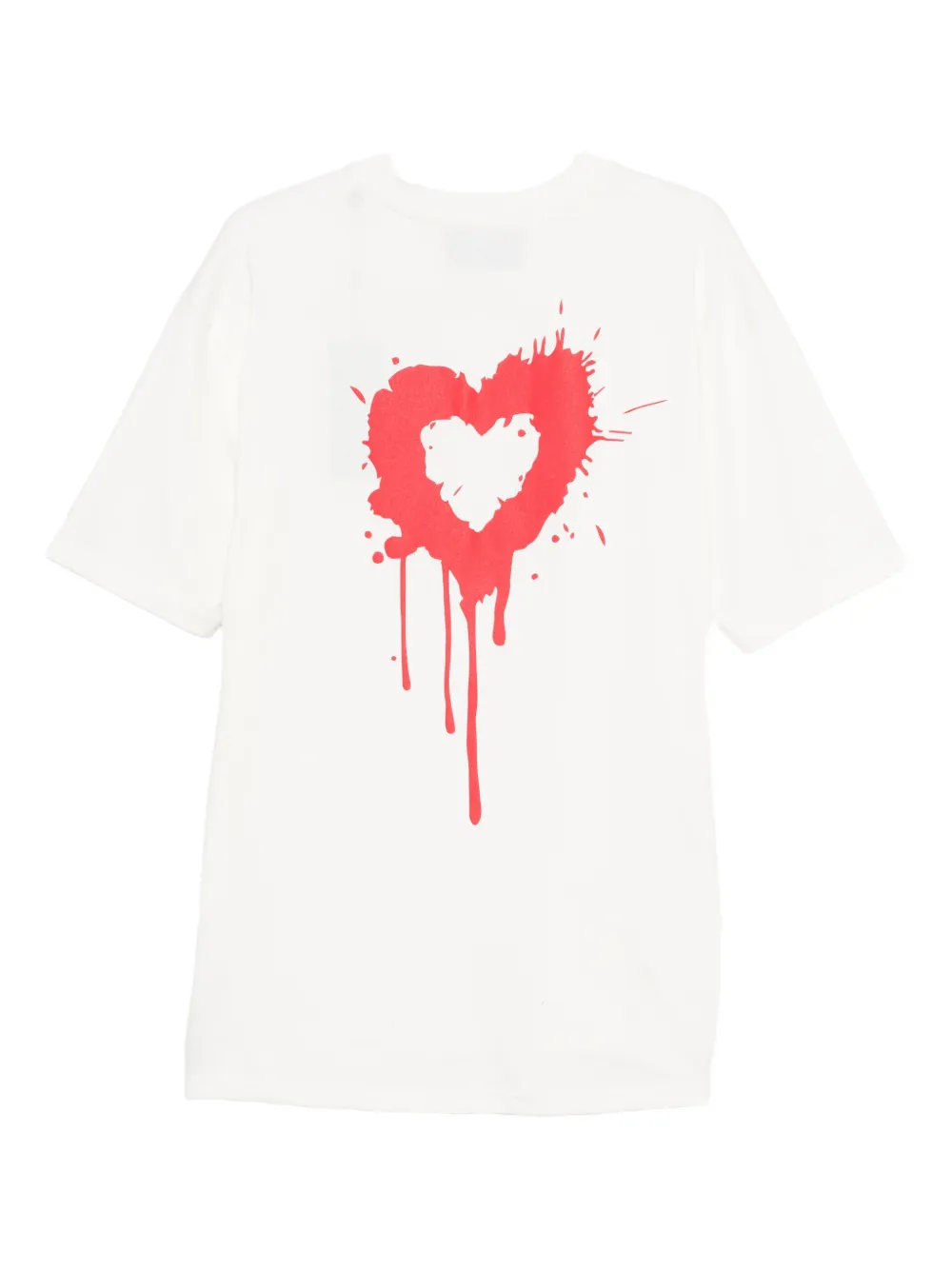 Vision Of Super graphic-print T-shirt - Wit