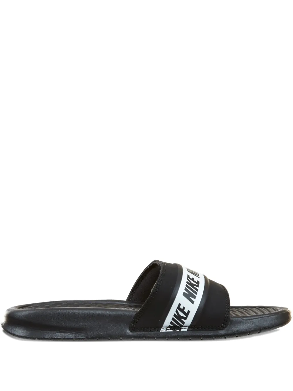 Nike print slides Black