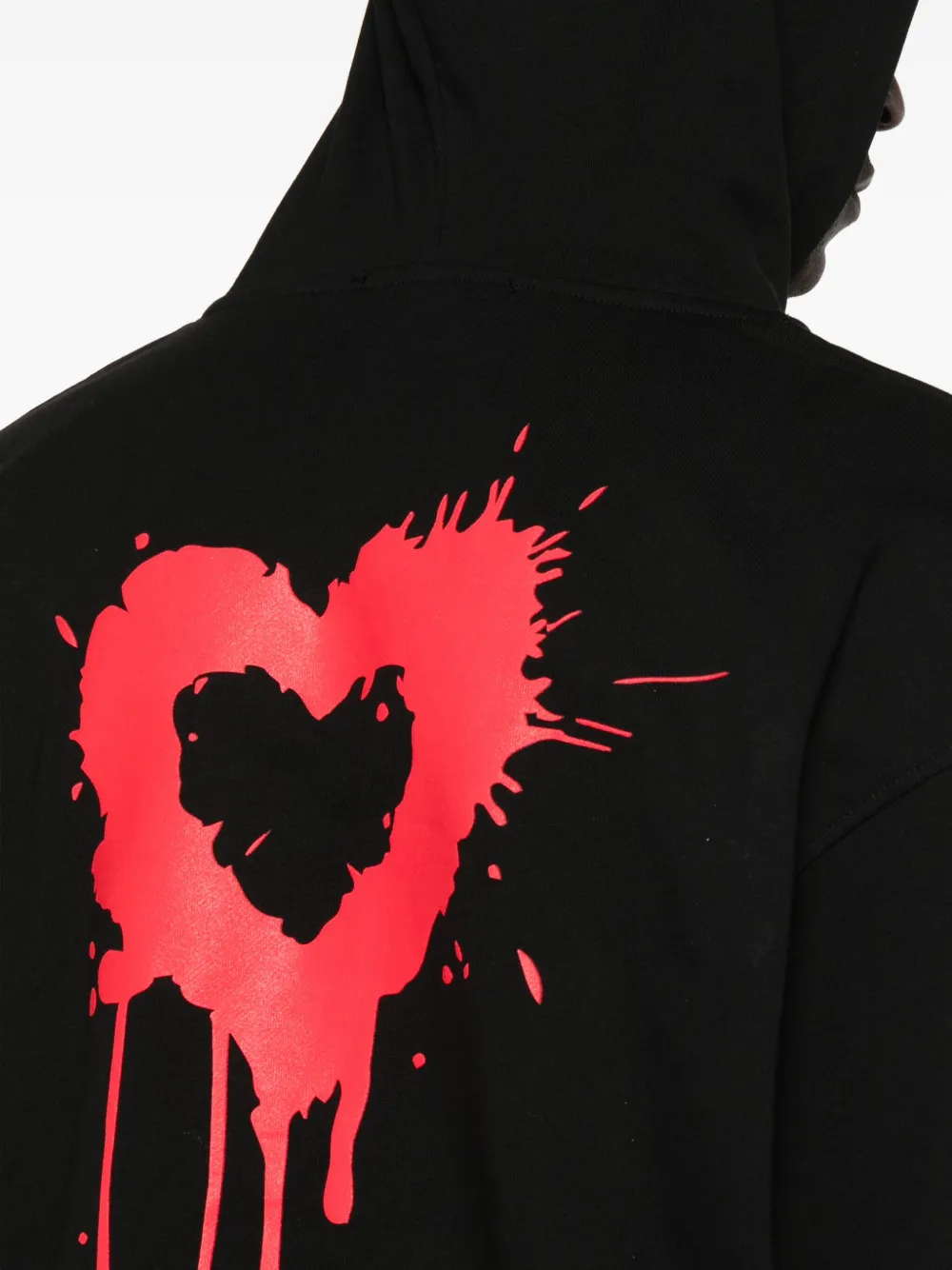 Vision Of Super Hoodie met print Zwart