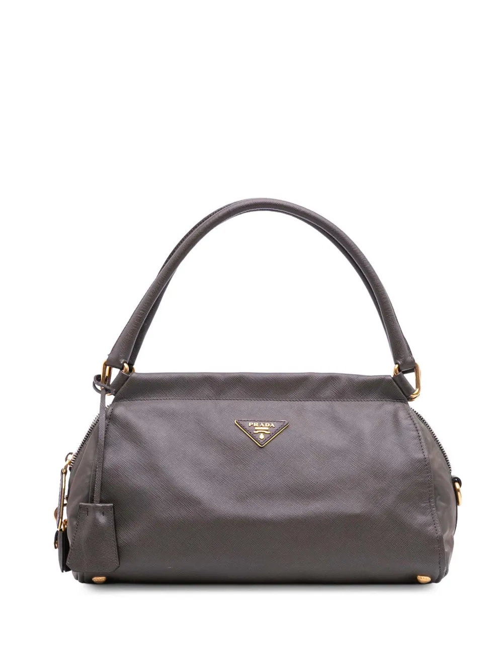 Prada Pre-Owned 2000-2025 Saffiano Frame handbag | Grey | Image 1