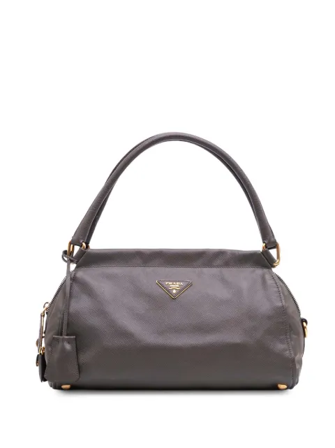 Prada Pre-Owned شنطة يد 'سافيانو فرايم' 2000-2025