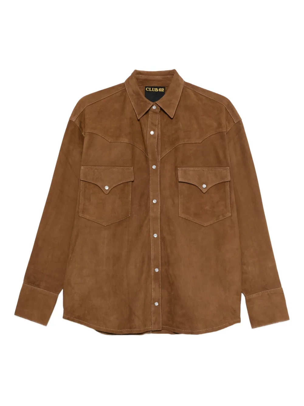 LOIS JEANS スエード シャツジャケット - ブラウン LOIS JEANS スエード シャツジャケット - ブラウン