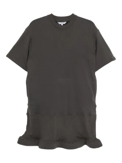 Melitta Baumeister vestido con dobladillo ondulado