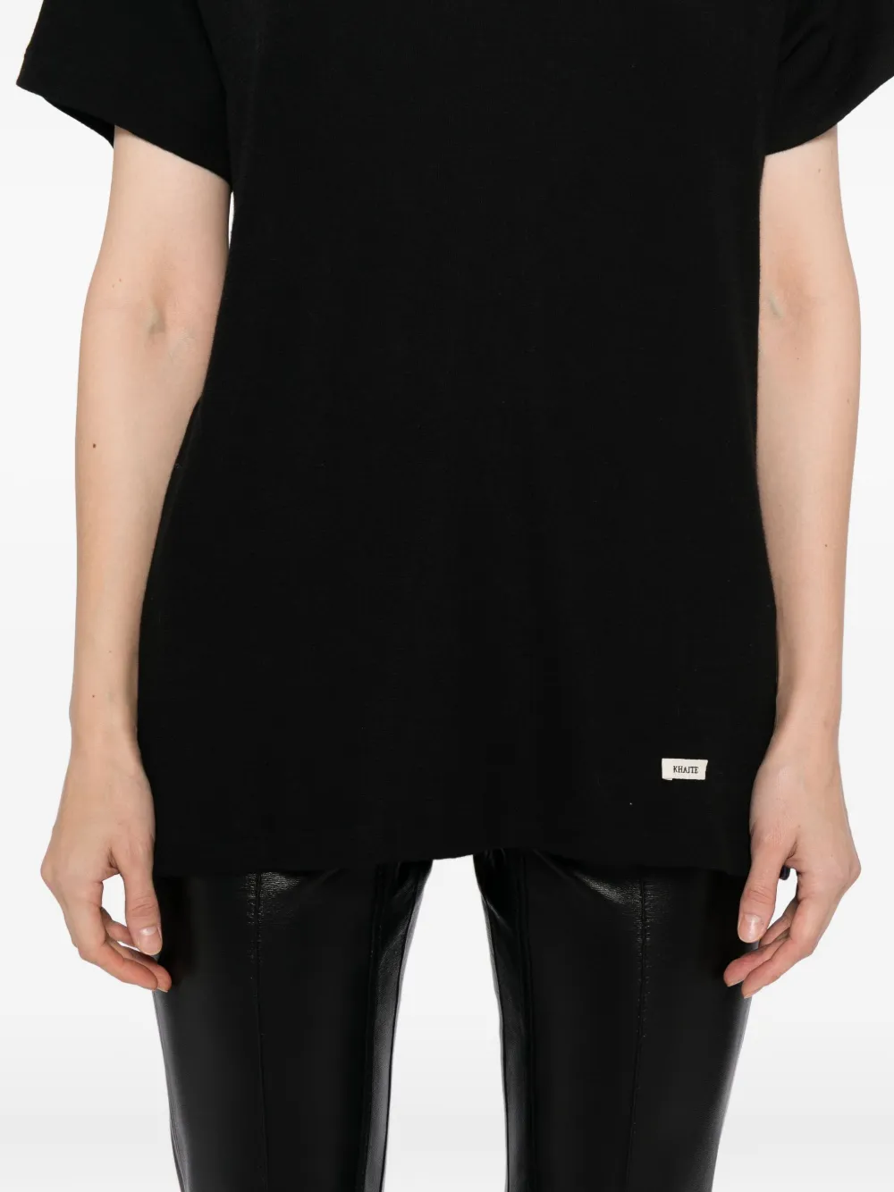 KHAITE Maeve top Zwart