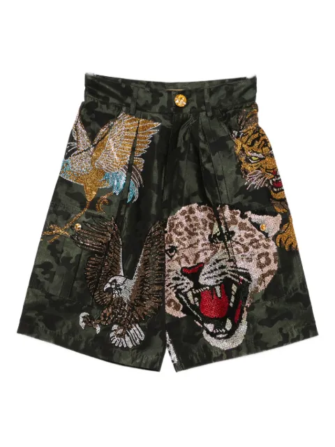 PENULTIMATE crystal-embellished shorts