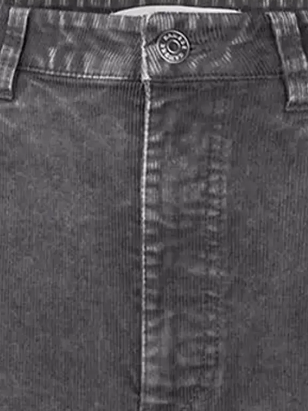 SAMSOE Sashelly ribfluwelen broek Grijs