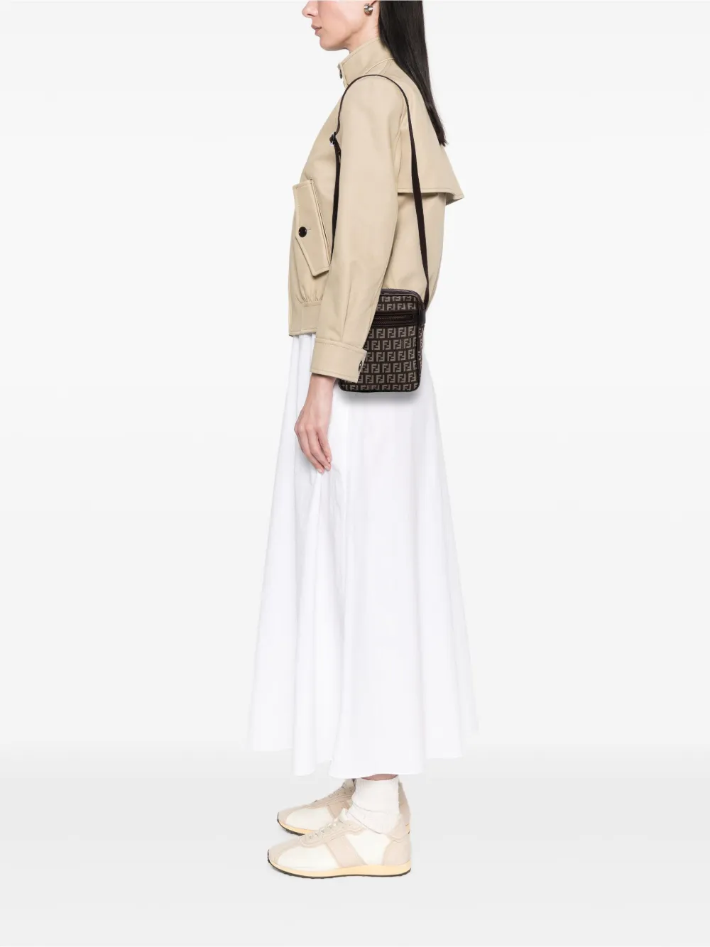 Fendi Pre-Owned 2000-2010 Zucchino Canvas crossbody bag | Pre-Owned | Image 2