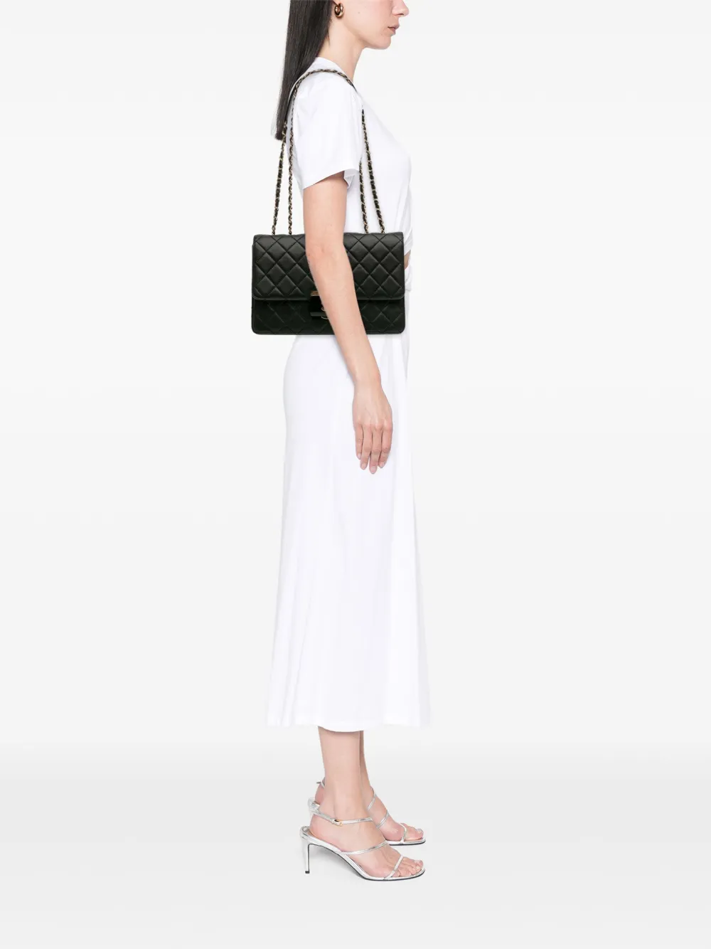 CHANEL Pre-Owned 2016-2017 Large Sheepskin Beauty Lock Flap shoulder bag | Pre-Owned | Image 2