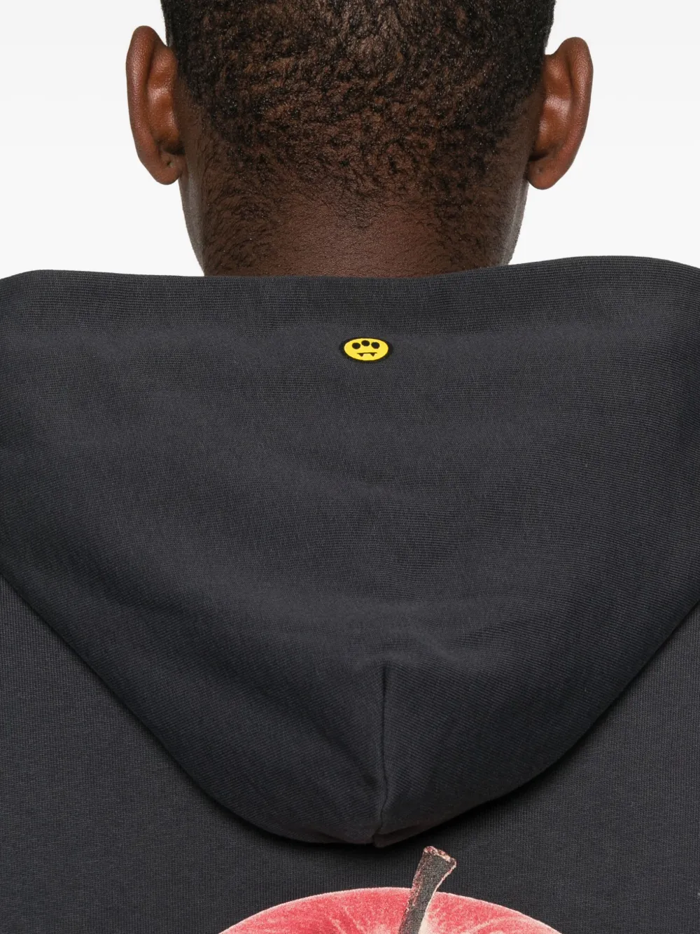 BARROW Big Apple hoodie met print Zwart