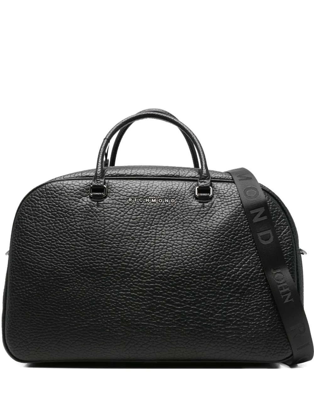 John Richmond textured tote bag | Black | Image 1