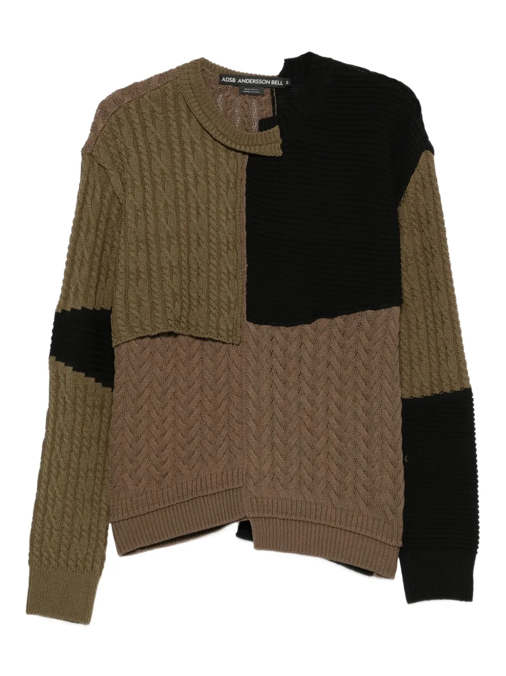 Andersson Bell cable-knit sweater | Green | Image 1