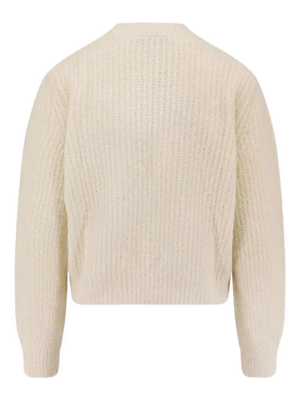 A.P.C. suéter tejido de canalé con cuello redondo | Tops tejidos | Image 2