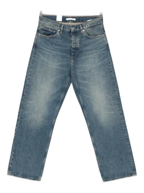 Sunflower faded-effect straight-leg jeans