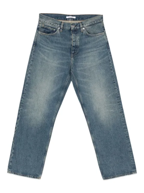 Sunflower faded-effect straight-leg jeans