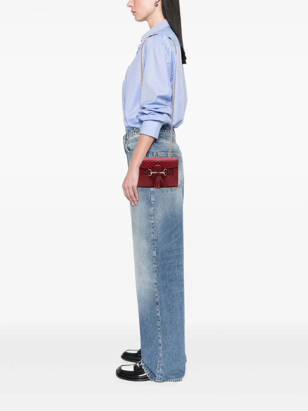 Gucci Pre-Owned 2016-2025 Mini Microguccissima Emily crossbody bag | Pre-Owned | Image 2