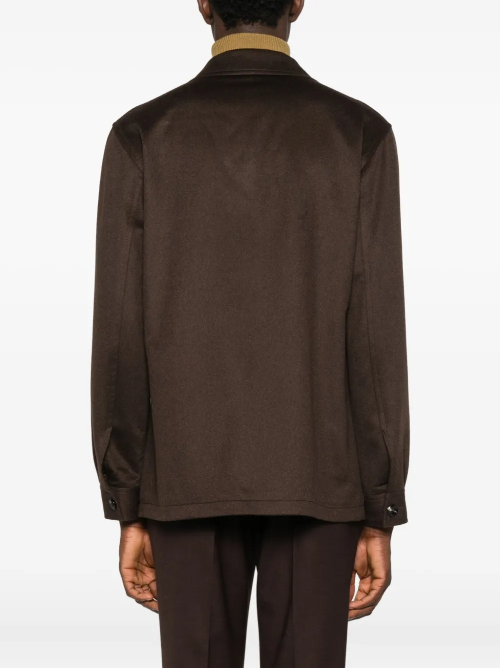 Tagliatore Overhemd met borstzak Bruin