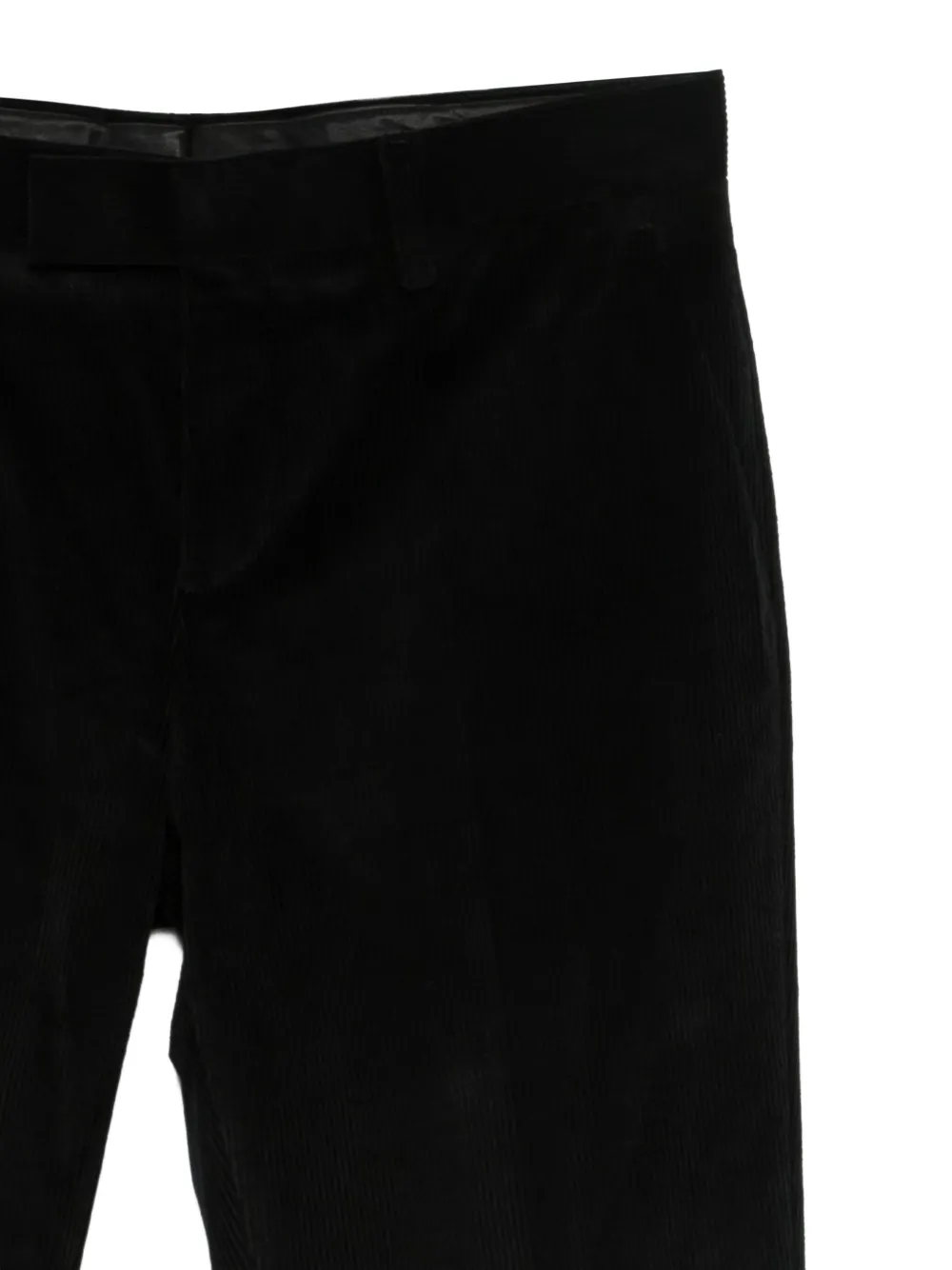 Lardini Ribfluwelen broek Zwart