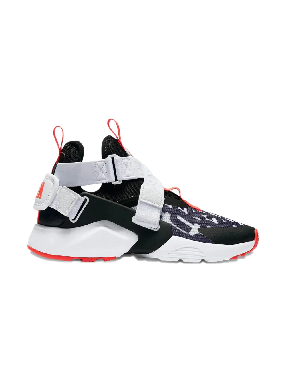 Nike Kids Huarache strap sneakers Black