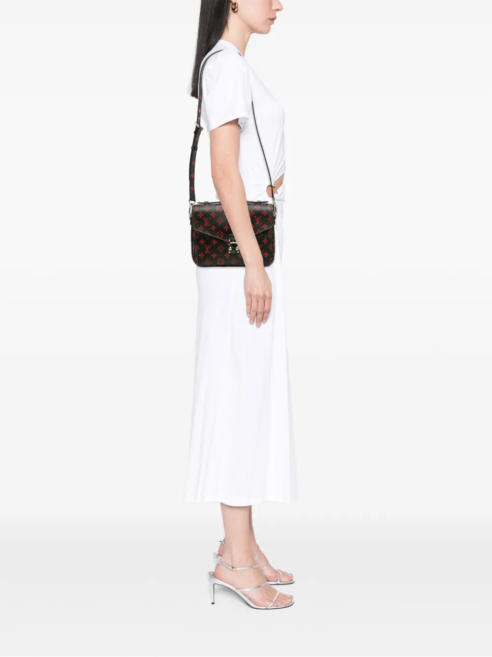 Louis Vuitton Pre-Owned 2016 Monogram Infrarouge Pochette Metis satchel | Pre-Owned | Image 2