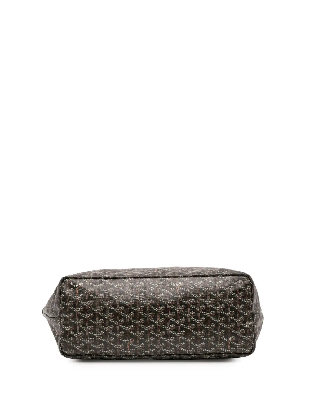 Pre-owned Goyard 2020 Ine Saint Louis Pm Tote Bag In Black