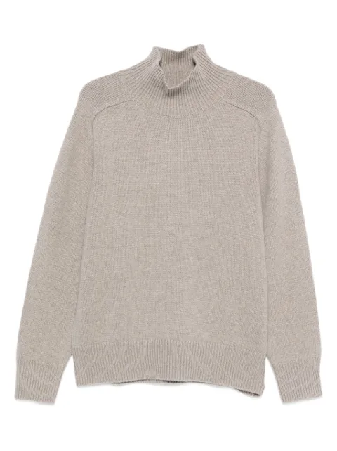 Soft Goat funnel-neck sweater